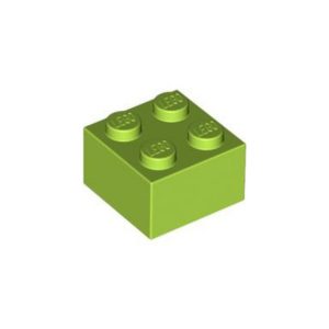 LEGO 3003 Brick 2 x 2 (Lime)