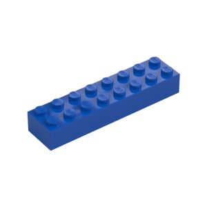 LEGO 3007 Brick 2 x 8 (Blue)