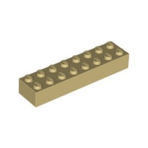 LEGO 3007 Brick 2 x 8 (Tan)