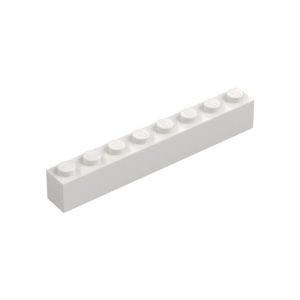 LEGO 3008 Brick 1 x 8 (White)