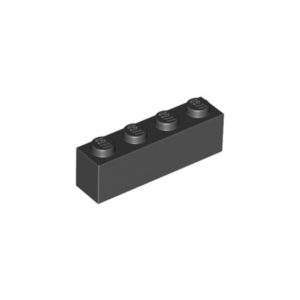LEGO 3010 Brick 1 x 4 (Black)