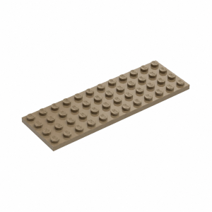 LEGO 3029 Plate 4 x 12 (Dark Tan)