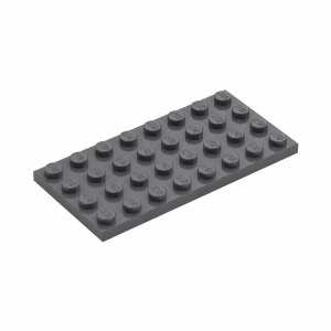 LEGO 3035 Plate 4 x 8 (Dark Bluish Gray)