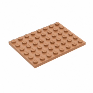 LEGO 3036 Plate 6 x 8 (Nougat)