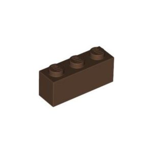 LEGO 3622 Brick 1 x 3 (Brown)