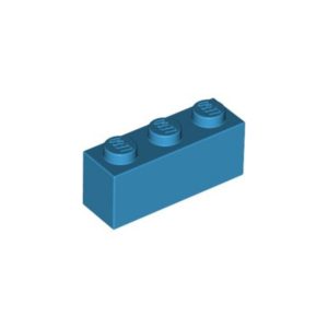 LEGO 3622 Brick 1 x 3 (Dark Azure)