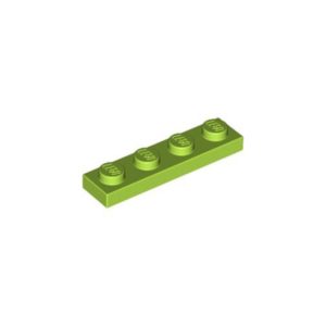LEGO 3710 Plate 1 x 4 (Lime)