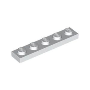 LEGO 78329 Plate 1 x 5 (White)
