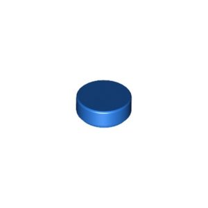 LEGO 98138 Tile Round 1 x 1 (Blue)