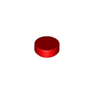 LEGO 98138 Tile Round 1 x 1 (Red)