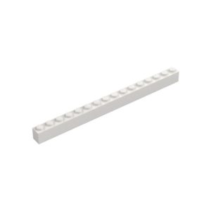 LEGO 2465 Brick 1 x 16 (White)