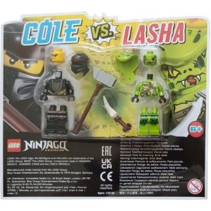 LEGO Ninjago 112110 Cole vs. Lasha