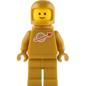 LEGO Classic idea230 Space Astronaut (Pearl Gold)