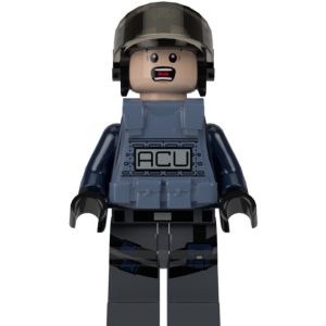 LEGO Jurassic World jw004 ACU Trooper