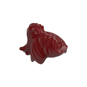 LEGO Hair 13785 Ponytail and Fringe (Dark Red)