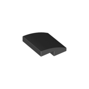 LEGO 15068 Slope Curved 2 x 2 x 2/3 (Black)