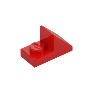 LEGO 15672 Slope 45° 2 x 1 with 2/3 Cutout (Red)