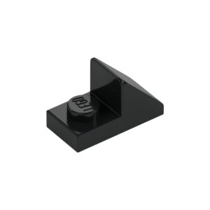 LEGO 15672 Slope 45° 2 x 1 with 2/3 Cutout (Black)