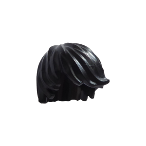 LEGO Hair 18226 Tousled with Side Part (Black)