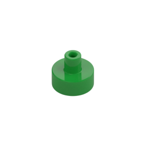 LEGO 20482 Tile Round 1 x 1 with Hollow Bar (Bright Green)