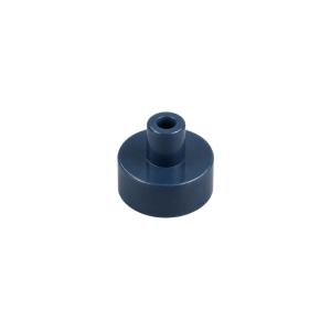 LEGO 20482 Tile Round 1 x 1 with Hollow Bar (Dark Blue)