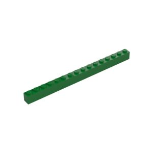 LEGO 2465 Brick 1 x 16 (Green)