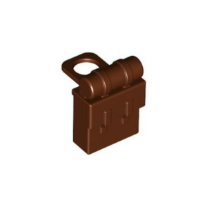 LEGO Accessory 2524 Neckwear Backpack Non-Opening (Reddish Brown)