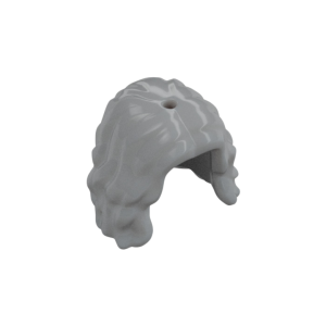 LEGO Hair 2632 Long Wavy/Curly (Light Bluish Gray)