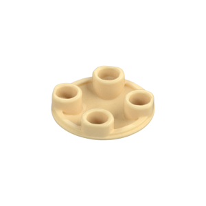 LEGO 2654 Plate Round 2 x 2 with Rounded Bottom (Tan)