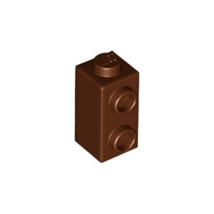 LEGO 2952 Brick Special 1 x 1 x 1 2/3 with Studs on 1 Side (Reddish Brown)