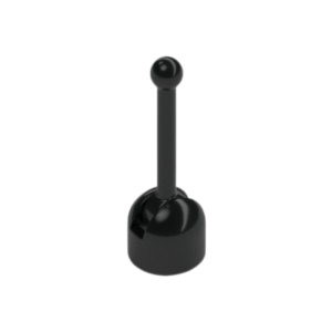 LEGO 298c02 Black Base with Black Lever