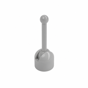 LEGO 298c03 Light Gray Base with Light Gray Lever