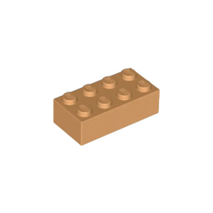 LEGO 3001 Brick 2 x 4 (Medium Nougat)
