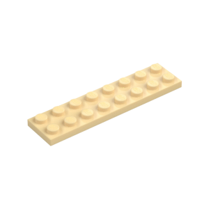 LEGO 3034 Plate 2 x 8 (Tan)