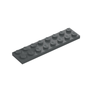 LEGO 3034 Plate 2 x 8 (Dark Bluish Gray)