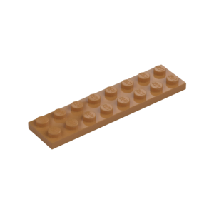 LEGO 3034 Plate 2 x 8 (Medium Nougat)