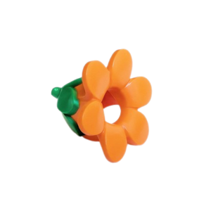 LEGO Costume 35762pat0001 Mask, Flower with Bright Green Stem (Orange)