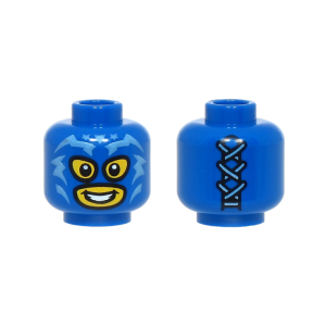 LEGO Head 3626pb3805 Minifigure Head with Balaclava and Open Mouth