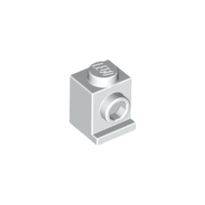 LEGO 4070 Brick Special 1 x 1 with Headlight (White)