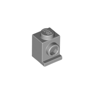 LEGO 4070 Brick Special 1 x 1 with Headlight (Light Bluish Gray)