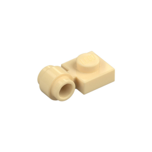 LEGO 4081b Plate Special 1 x 1 with Clip Light, Bar Hole (Tan)