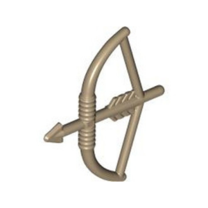 LEGO Weapon 4499 Bow and Arrow (Dark Tan)