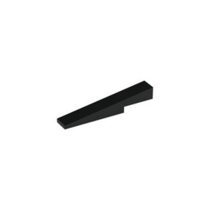 LEGO 4569 Slope 10° 1 x 6 x 1 with 1 x 2 x 1/3 Cutout (Black)