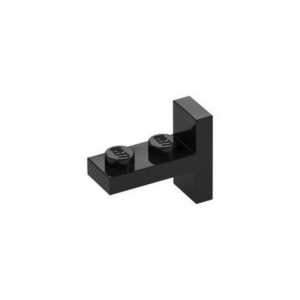 LEGO 4585 Bracket 1 x 2 with 1 x 2 Vertical Studs (Black)
