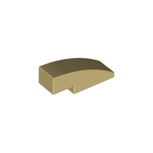 LEGO 50950 Slope Curved 3 x 1 No Studs (Tan)
