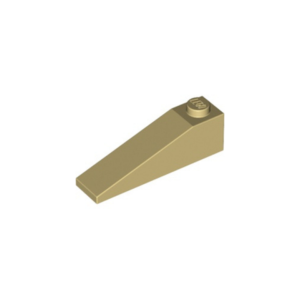 LEGO 60477 Slope 18° 4 x 1 (Tan)