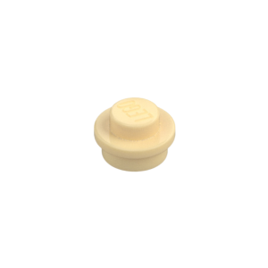 LEGO 6141 Plate Round 1 x 1 with Solid Stud (Tan)