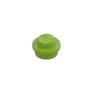 LEGO 6141 Plate Round 1 x 1 with Solid Stud (Lime)