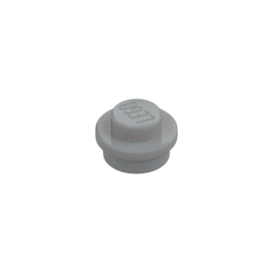 LEGO 6141 Plate Round 1 x 1 with Solid Stud (Light Bluish Gray)