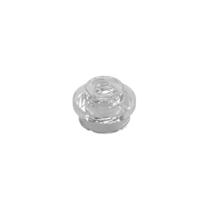 LEGO 6141 Plate Round 1 x 1 with Solid Stud (Transparent Clear)